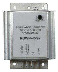 Regulator obrotów nagrzewnicy ROWN45